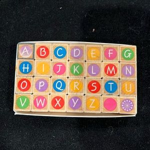 Hero Arts 28 piece alphabet stamps